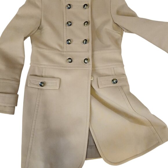 MARC BY MARC JACOBS Camel Virgin Wool Peacoat 2R - Picture 3 of 14